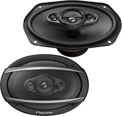 Pioneer TS-A6980F 6" x 9" (ca. 15x23 cm) 4-Weg-Koaxiallautsprecher Set mit 2 Lautsprechern (je 650W