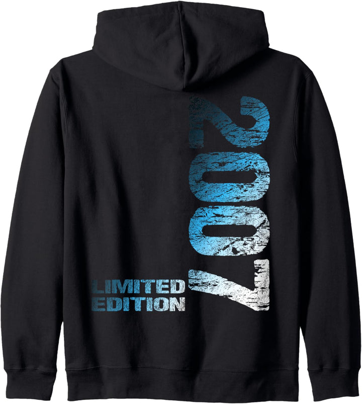 17. Geburtstag 2007 Limited Edition Junge Mädchen Kapuzenjacke