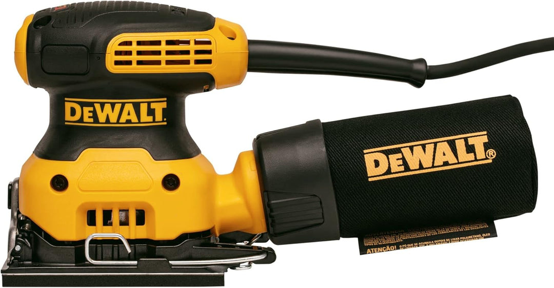 DeWalt Vibratiosnschleifer/Schwingschleifer (230 Watt, Schwingkreis-ø 1.6 mm, Schleifplatte 108 x 11