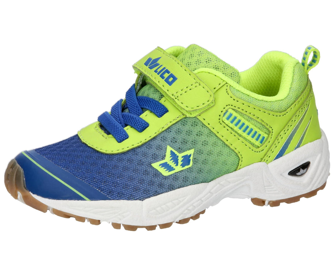 Lico Unisex Kinder Barney Vs Sneaker 30 EU Blau Lemon, 30 EU Blau Lemon