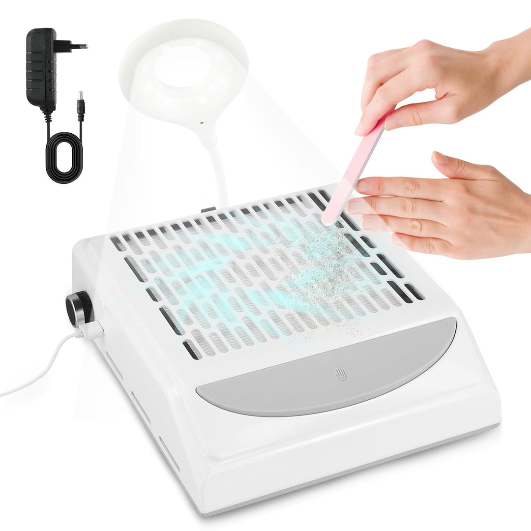 Staubabsaugung Für Nägel Mit Filter,Staubabsaugung Für Nägel 100W,Mit Led Licht,Nagelstaubsauger,Wie