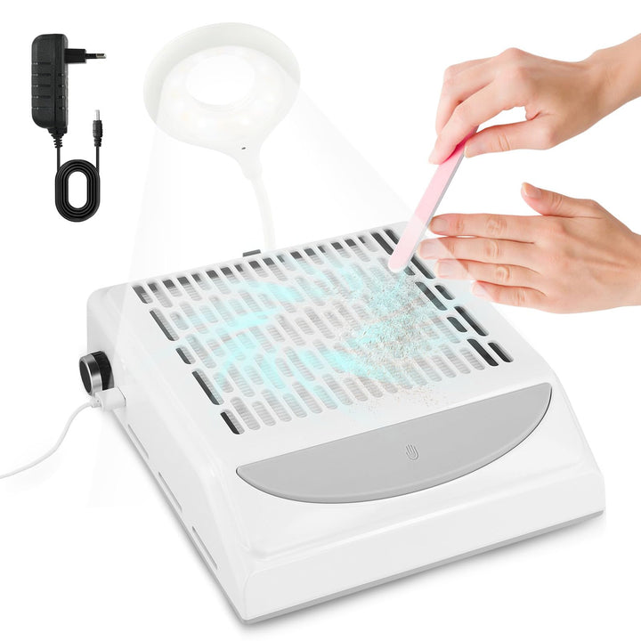 Staubabsaugung Für Nägel Mit Filter,Staubabsaugung Für Nägel 100W,Mit Led Licht,Nagelstaubsauger,Wie