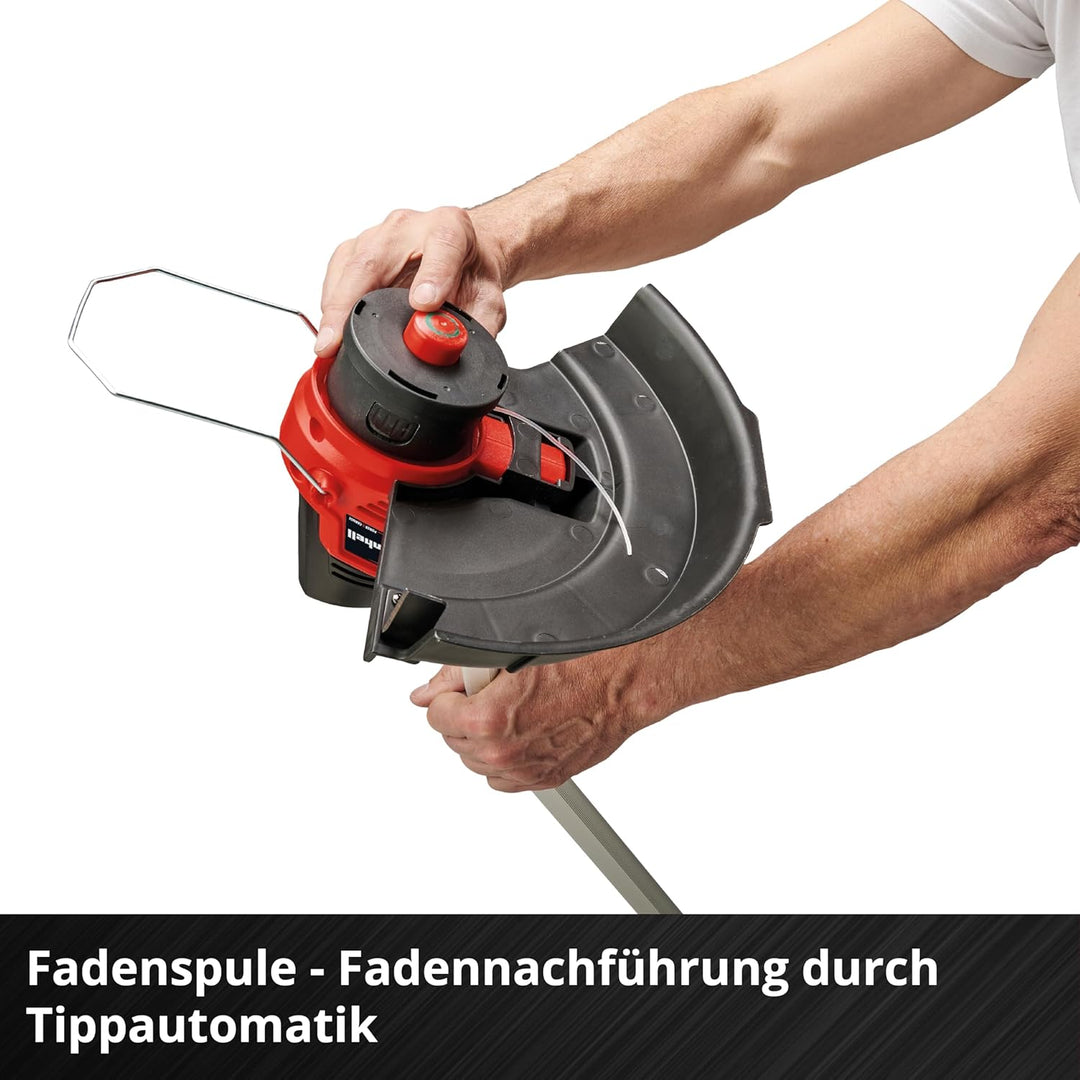 Einhell Akku-Rasentrimmer GE-CT 18/33 Li E-Solo Power X-Change (18 V, 33 cm Schnittbreite, Flowergua