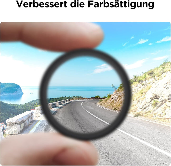 VIOFO CPL Zirkular-Polarisationsfilter für A139 / A139 Pro / T130 / A229 Reihe / WM1 Nur Frontscheib