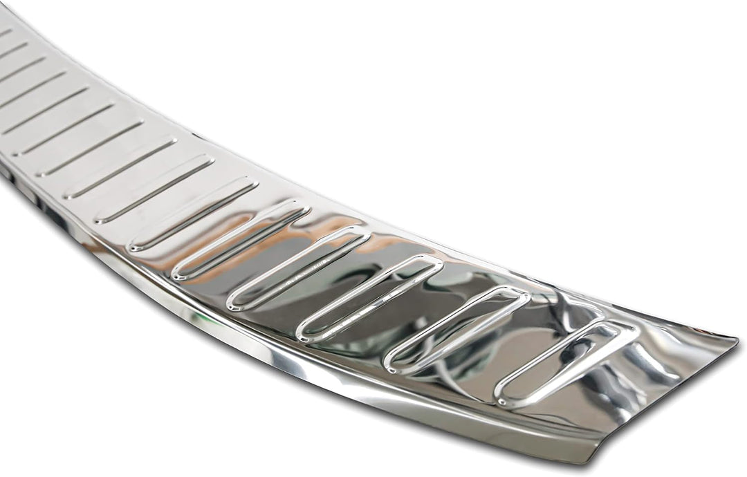 Ladekantenschutz Edelstahl CHROM kompatibel für VOLVO V90 + V90 Cross Country | BJ ab 2016 | premium