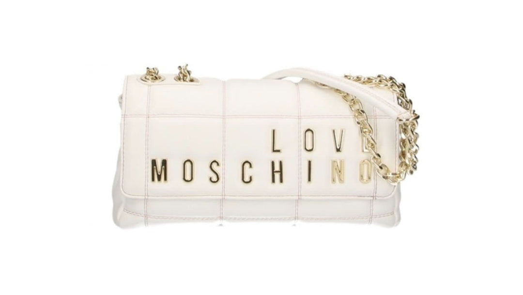 Love Moschino Damen Jc4260pp0gkb0100 Schultertasche, Weiss