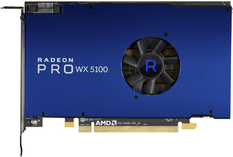 AMD – FirePro Radeon Pro WX 5100 8 GB PCIe 3.0 16 x 4 x DP Retail in GPU-Speicher