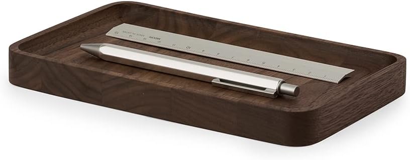 Oakywood Catchall Aufbewahrungs-Schmucktablett – handgefertigter Kosmetik-Zubehör-Tablett-Organizer