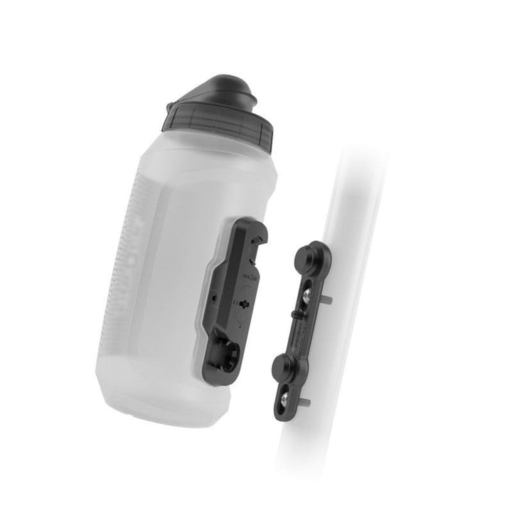 Fidlock Trinkflasche mit Verbindungsstück Twist transparent schwarz 600ml Transparent Weiss 750 ml,