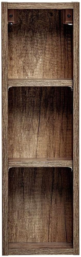 Lomadox Badezimmer Regal Hängeschrank in Vintage Oak Nb, B/H/T ca. 20/46/44 cm