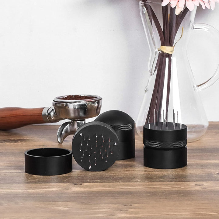 Nadeltyp-Verteiler, KaffeerüHrer Tamper WDT-Verteilerwerkzeug Espresso-NadelrüHrer WDT-Verteiler-Aus
