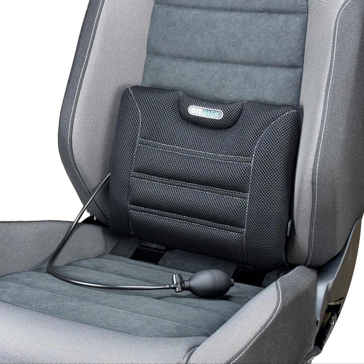 Sitback Air Universales Rückenstützkissen, Stoff Black Air, Stoff Black Air