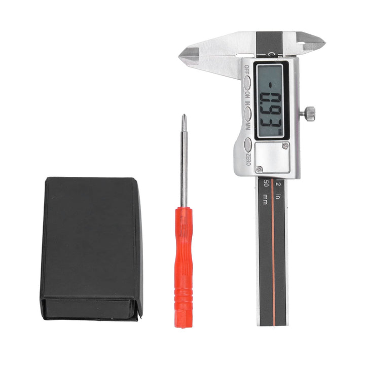 Digitaler Messschieber 0-50Mm Tragbare Mini Digitale Verschleissfestigkeit Rost Reisetasche Schmuck