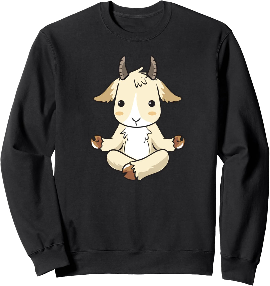 Yoga Ziege I Ziegen I Ziegenbock I Goat Sweatshirt