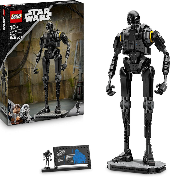 LEGO Star Wars 75434 Sicherheitsdroide K-2SO Spielzeug - Figur zum Bauen & Ausstellen, Sammler-Model
