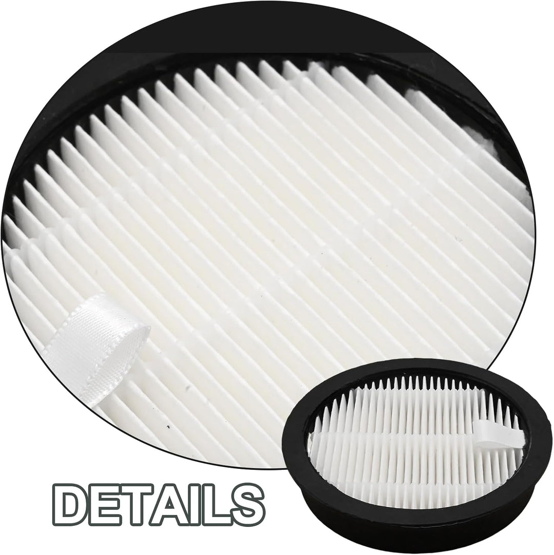 2er-Pack HEPA Ersatzfilter Set, 2 Filter mit 2 Schwämmen, Zubehör für Laresar Elite 3 Akku Staubsaug