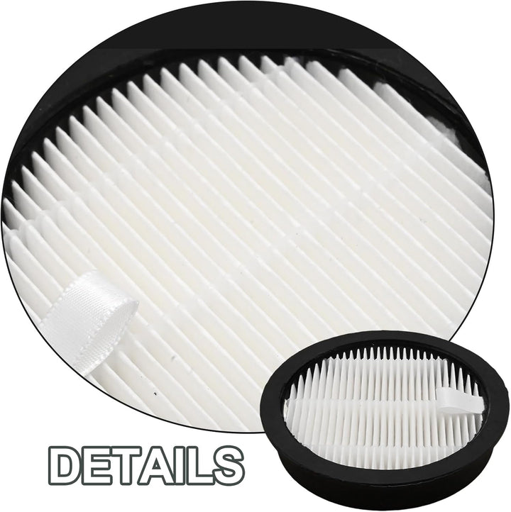 2er-Pack HEPA Ersatzfilter Set, 2 Filter mit 2 Schwämmen, Zubehör für Laresar Elite 3 Akku Staubsaug