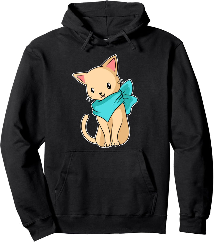 Hauskatze Katzenmama Katzenpapa - Mietz Kawaii Katze Pullover Hoodie