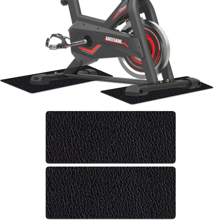 bodenschutzmatte Fitness – 6mm Dicke Exercise-Bike-Matte | Bodenschutz für Hartholz, Teppich & Laufb