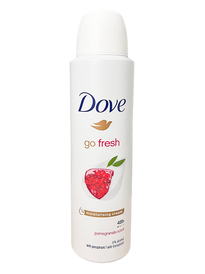 6 x DOVE Deospray Women "Go Fresh Granatapfel" - 150 ml