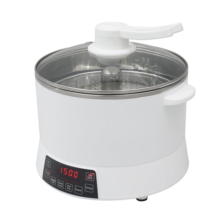 Weiss Reiskocher mit niedrigem Zuckergehalt, Low Sugar Reiskocher Rice Cooker mit Low-Sugar-Funktion