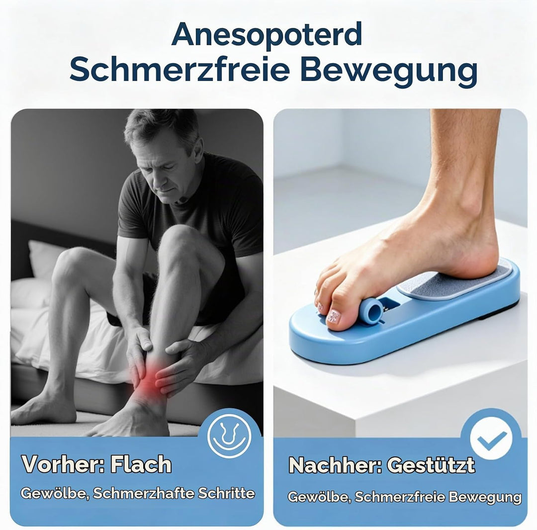 Balance Boards, Fussgewölbe Trainer für Plattfüsse, Zehen- und Fussgewölbestütze, Verstellbares Fuss
