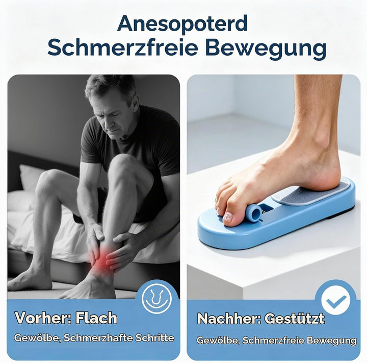Balance Boards, Fussgewölbe Trainer für Plattfüsse, Zehen- und Fussgewölbestütze, Verstellbares Fuss