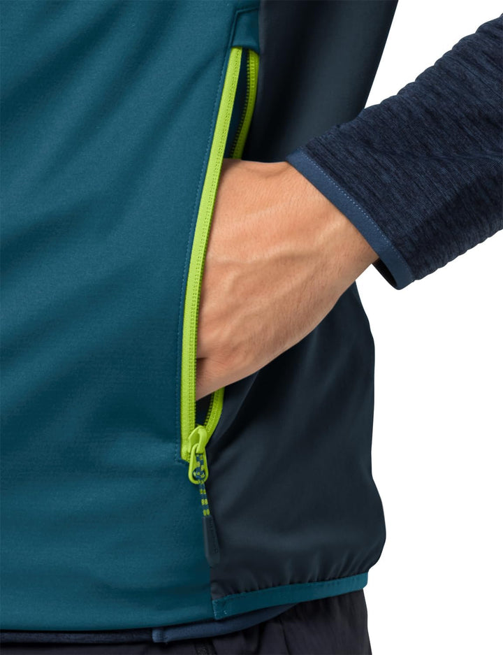 Jack Wolfskin Herren Highest Peak Vest M Vest M blue daze, M blue daze