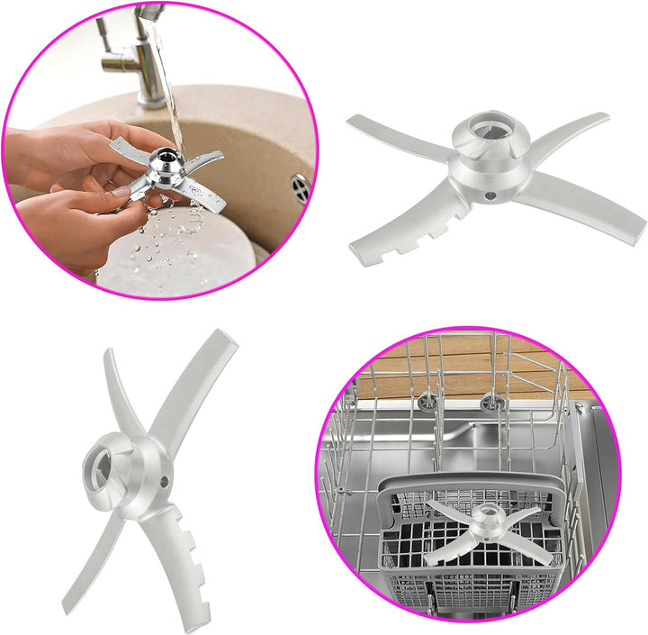 CDDCWZ Ersatz-Paddelklinge für Eismaschinen der Ninja Creami NC500-Serie, Ersatzteile Klinge für Nin