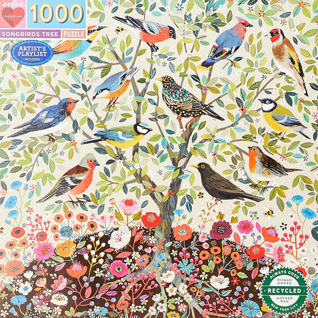eeBoo PZTSBD Birds Puzzle