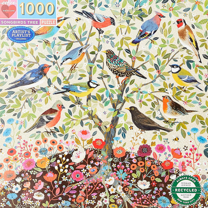 eeBoo PZTSBD Birds Puzzle