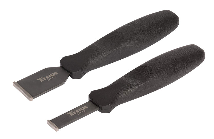 Titan 17016 Hartmetallschaber-Set, 2-teilig 2-Piece Set, 2-Piece Set