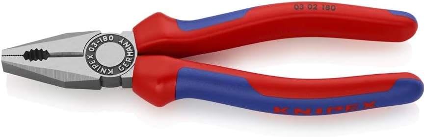 Knipex Abmantelungsmesser mit Gleitschuh isolierender Mehrkomponenten-Griff, VDE-geprüft 180 mm 98 5