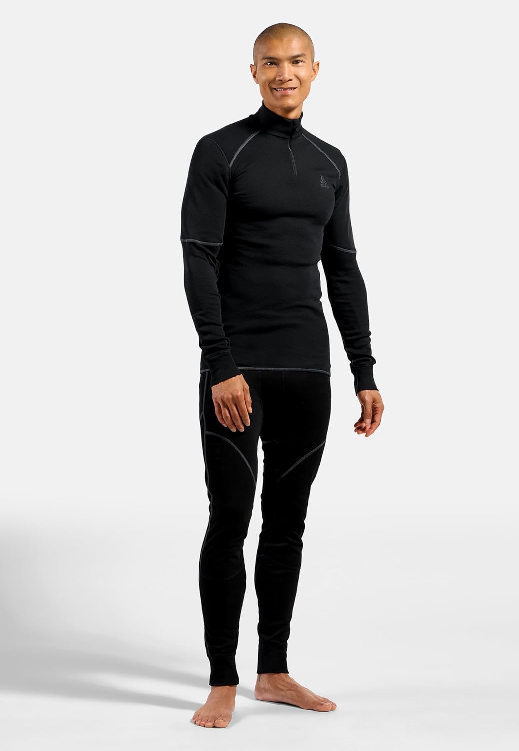 Odlo Herren Funktionsunterwäsche Lange Hose Active X-warm Eco_159232 Schwarz S Single, Schwarz S Sin