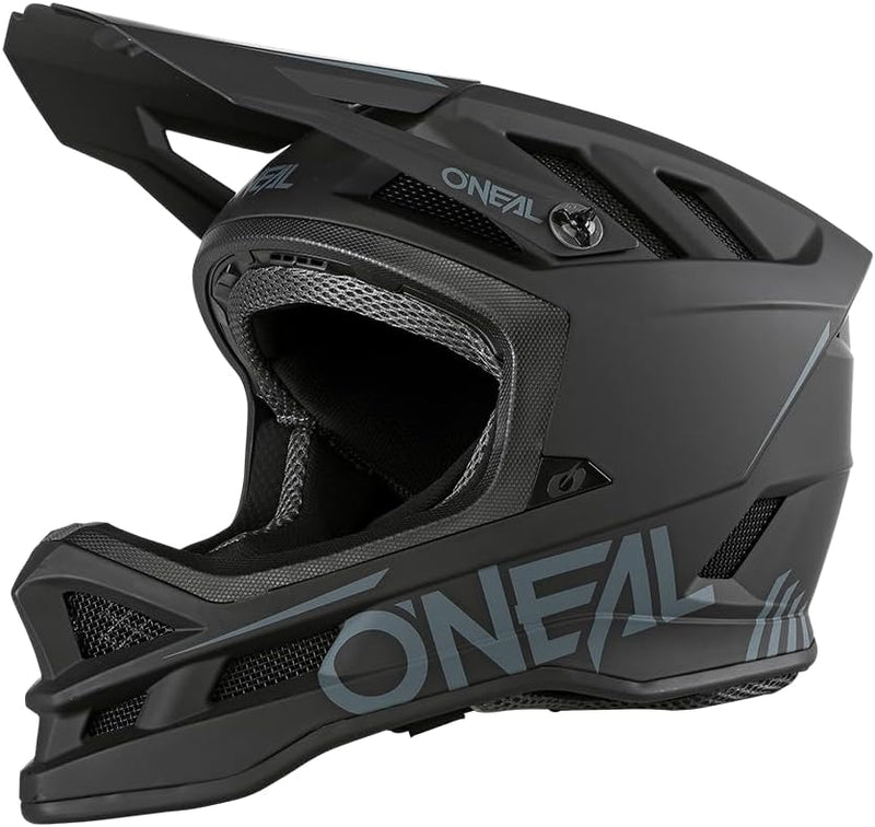 Oneal Blade Polyacrylite Solid Downhill Helm S Schwarz, S Schwarz