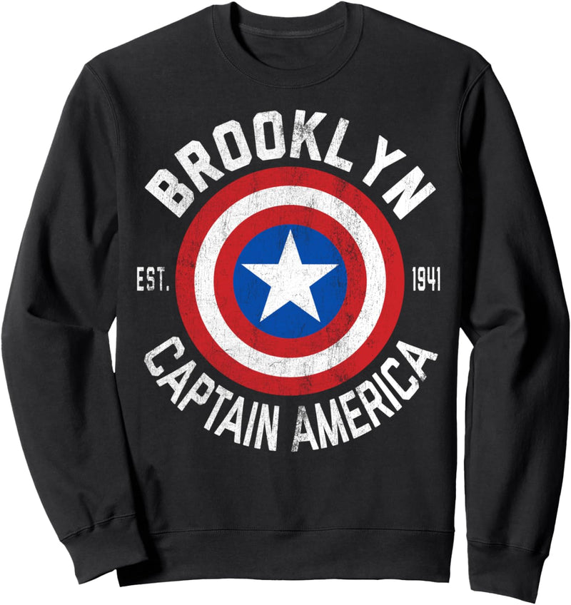 Marvel Captain America Brooklyn Shield Sweatshirt