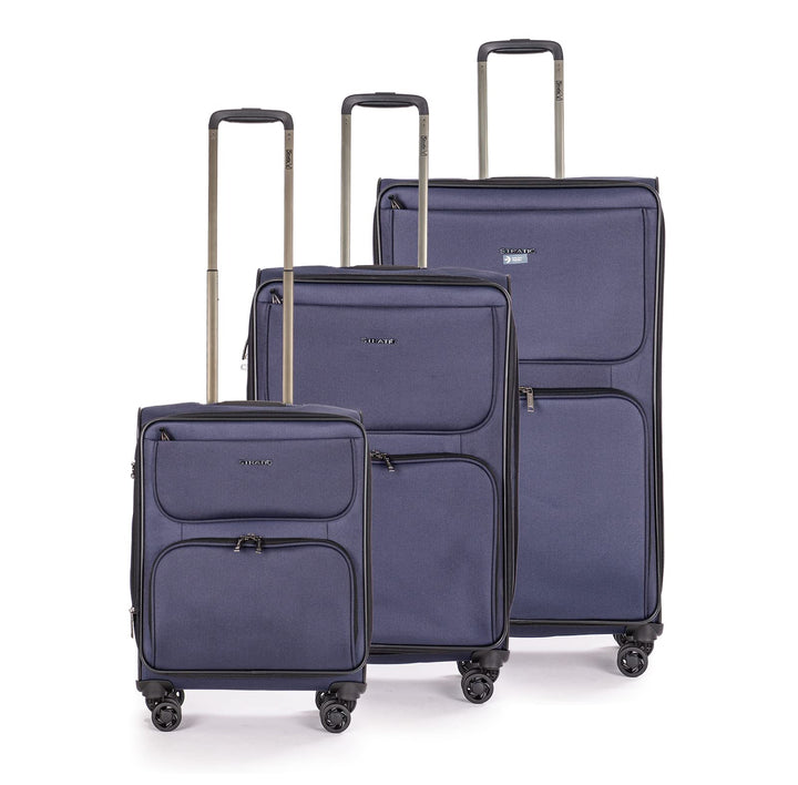 Stratic Bendigo Light + - Koffer-Set 3-teilig (S, M, L) Navy [36], Navy [36]