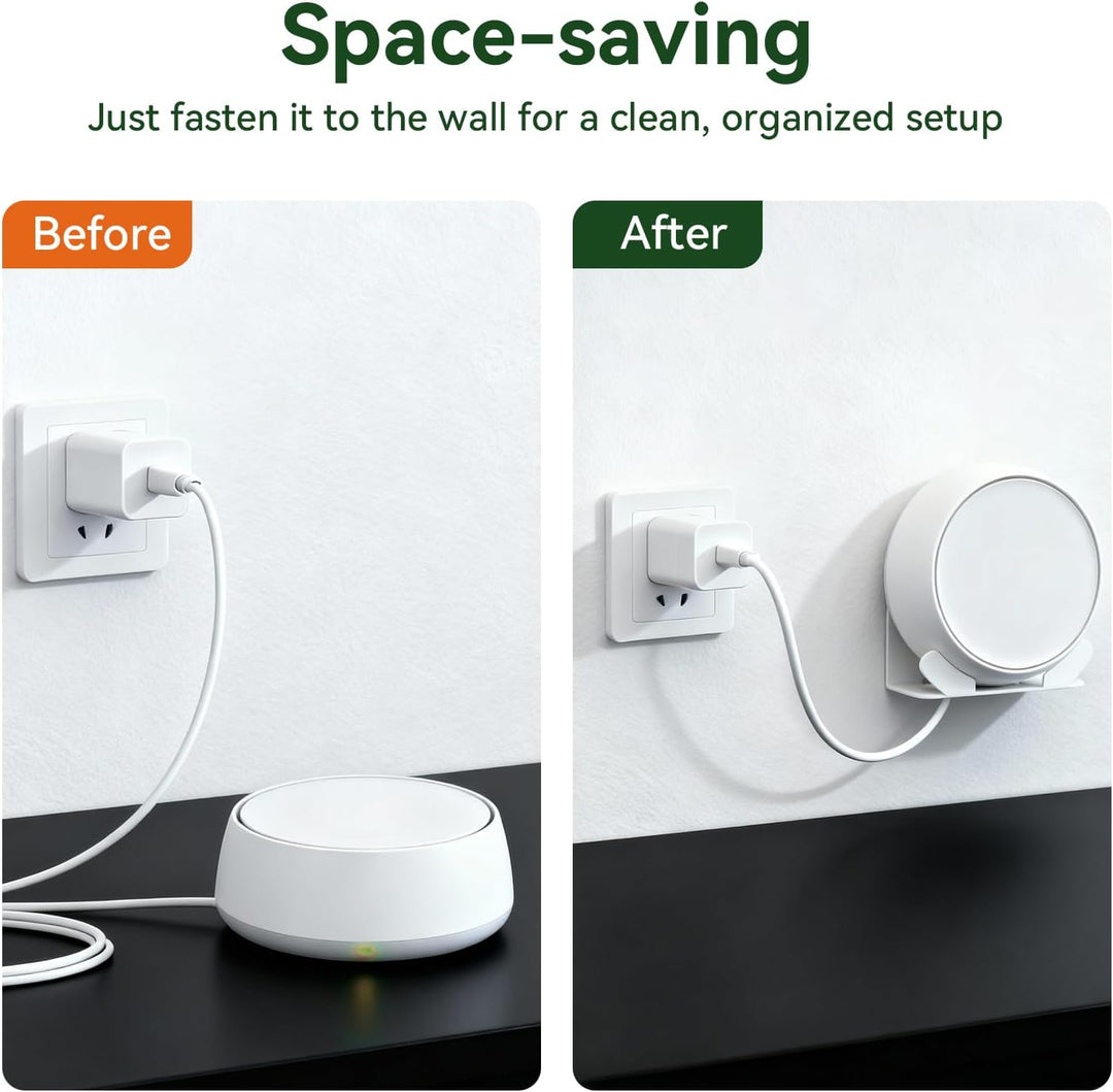 shinar Metall-Wandhalterungs-Set, kompatibel mit TP Link Deco BE23/ BE25/ BE3600/ BE5000 Mesh WiFi 7
