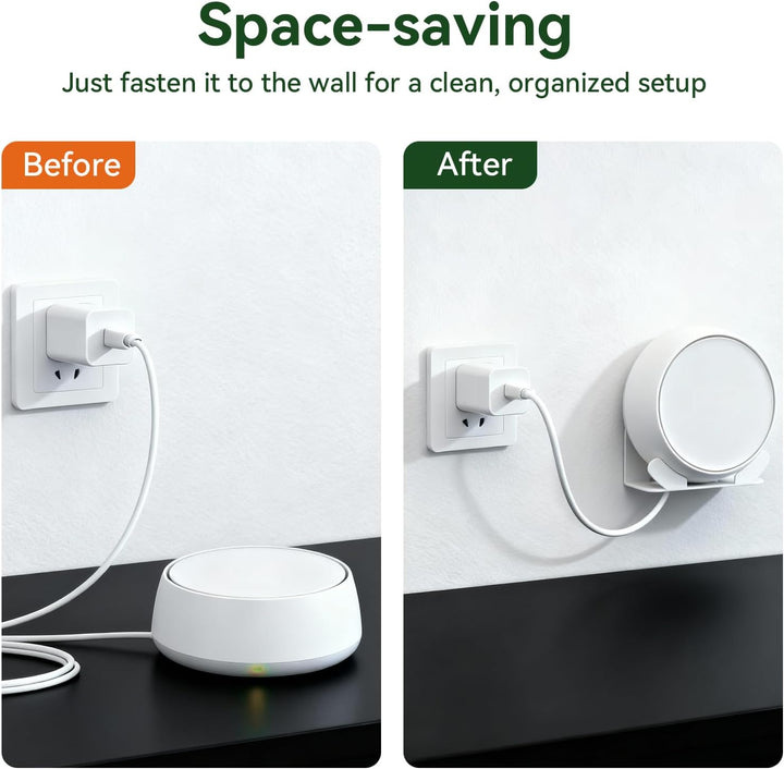 shinar Metall-Wandhalterungs-Set, kompatibel mit TP Link Deco BE23/ BE25/ BE3600/ BE5000 Mesh WiFi 7