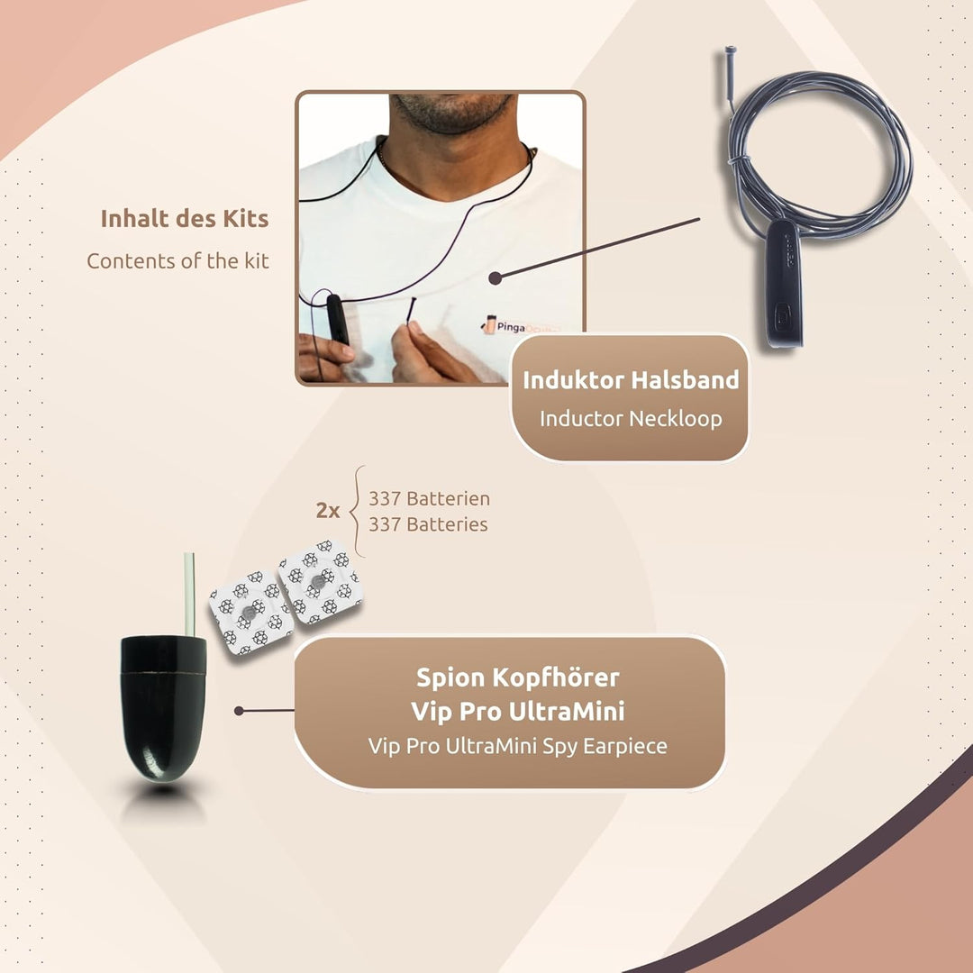 PingaOculto Spion Kopfhörer Bluetooth Prüfung Mini VIP Pro Unsichtbare Kopfhörer Handy Mikrofon Kabe