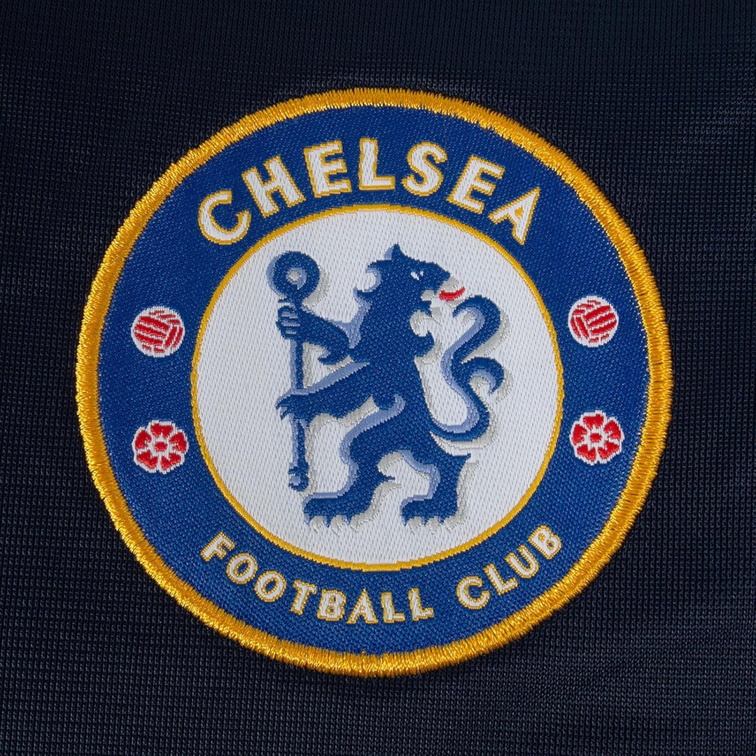 Chelsea FC - Jungen Trainingsjacke im Retro-Design - Geschenk für Fussballfans 8-9 Jahre Marineblau,