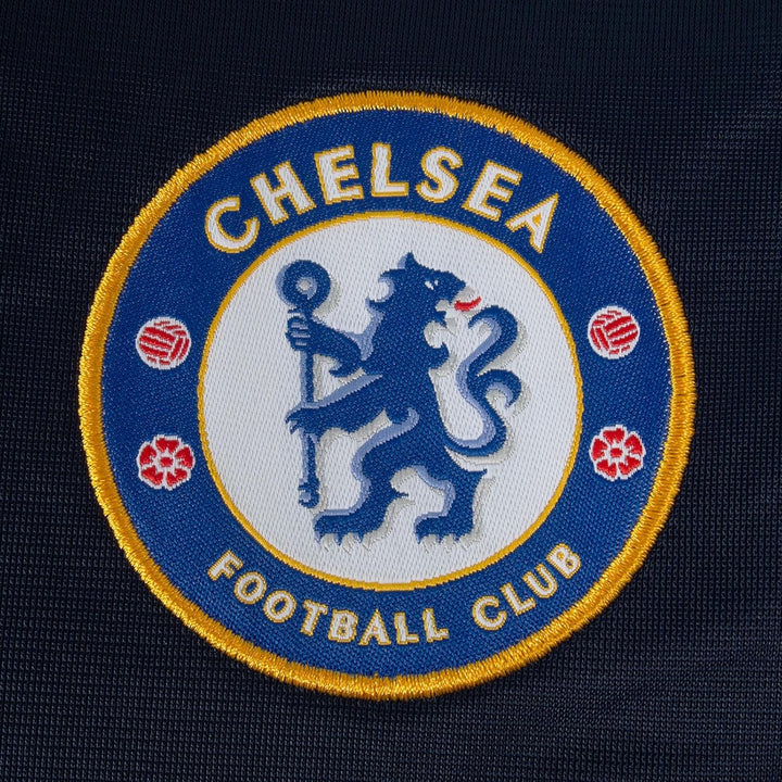 Chelsea FC Herren Retro-Trainingsjacke - Reissverschluss - Polyester, Marineblau