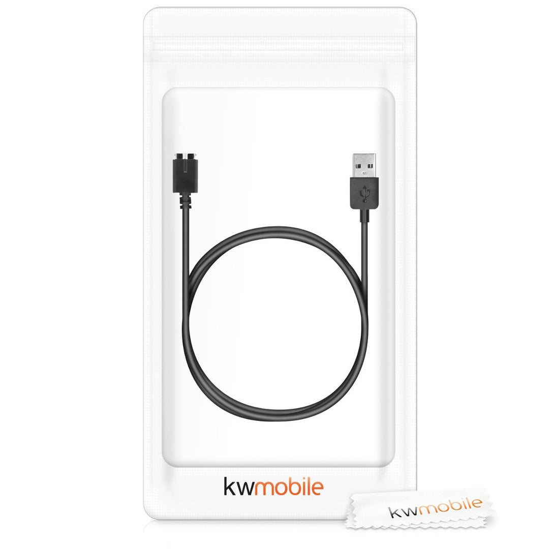 kwmobile kompatibel für Polar M430 USB Ladekabel - Charger für Smart Watch - Fitnesstracker Ersatzka