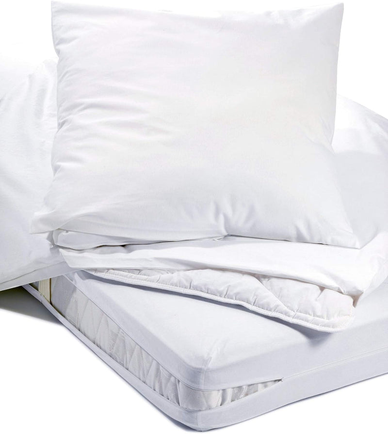 Evo-Pro-Tech Allergiker Milben Bettwäsche Oberbett-Bezug, Encasing Milbenkotdicht 140 x 200 cm, Milb