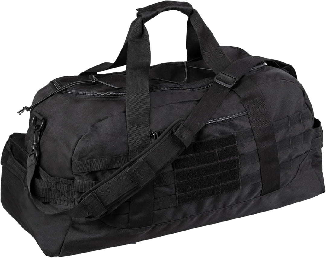 Mil-Tec Combat Fliegertasche Einheitsgrösse Schwarz, Einheitsgrösse Schwarz