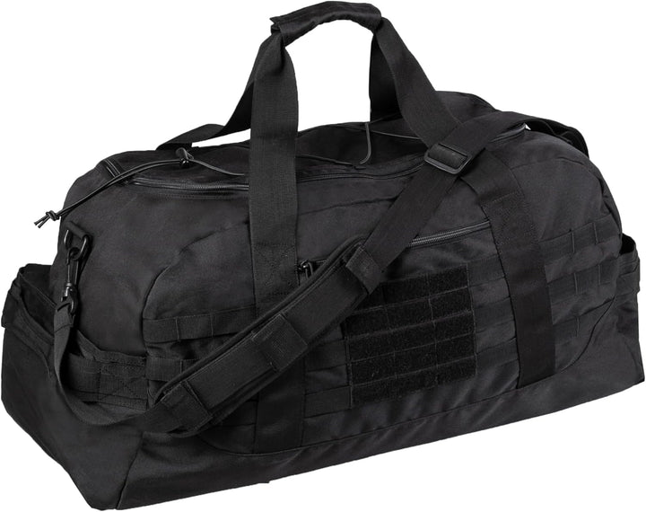 Mil-Tec Combat Fliegertasche Einheitsgrösse Schwarz, Einheitsgrösse Schwarz