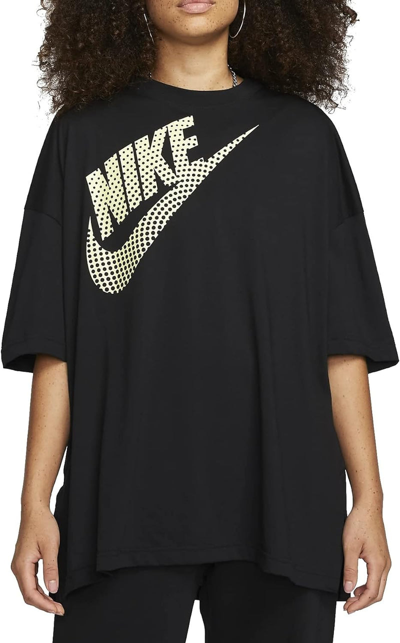 Nike DNC Oversized Women Shirt XS Schwarz, XS Schwarz
