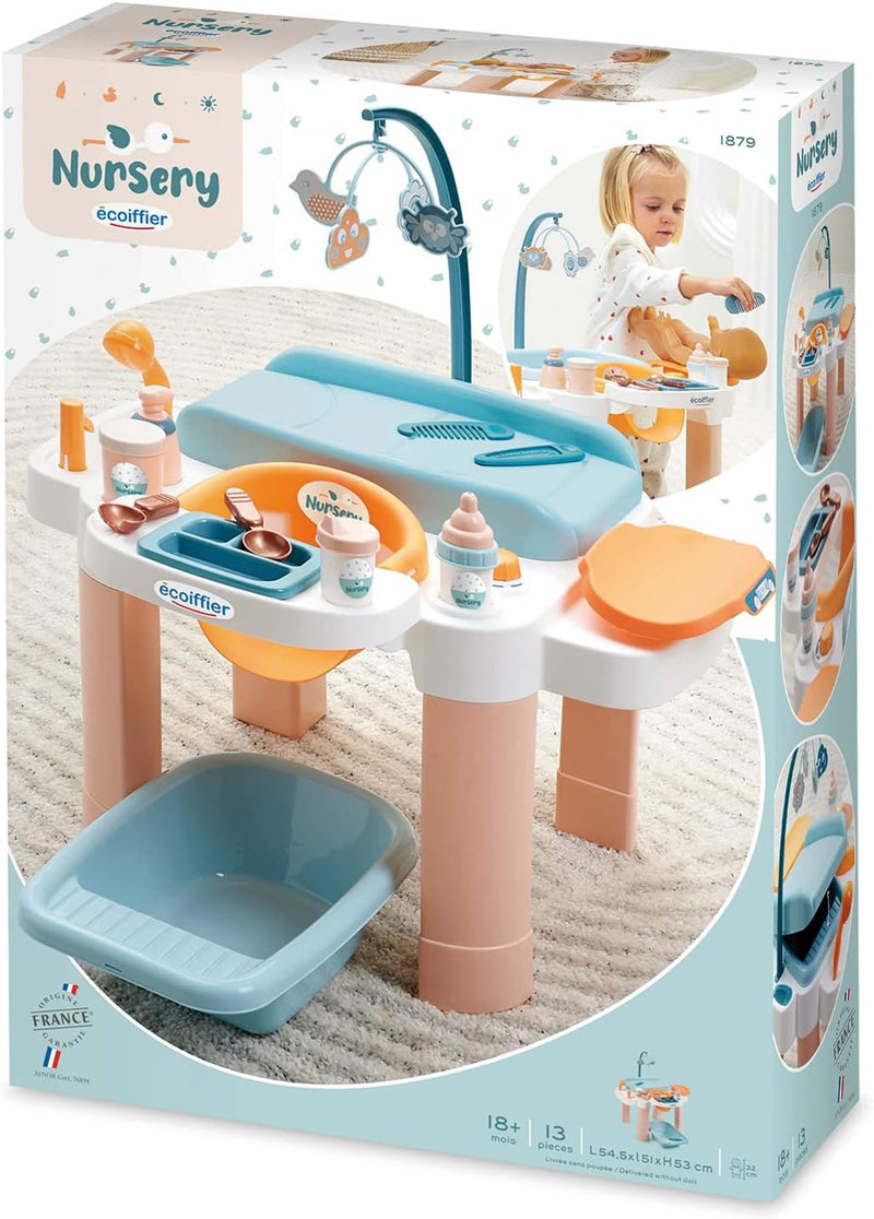 Toys Ecoiffier-1879-Ma Premier Nursery – Nachahmungsspiel ab 18 Monaten Meine erste Nursery, Meine e