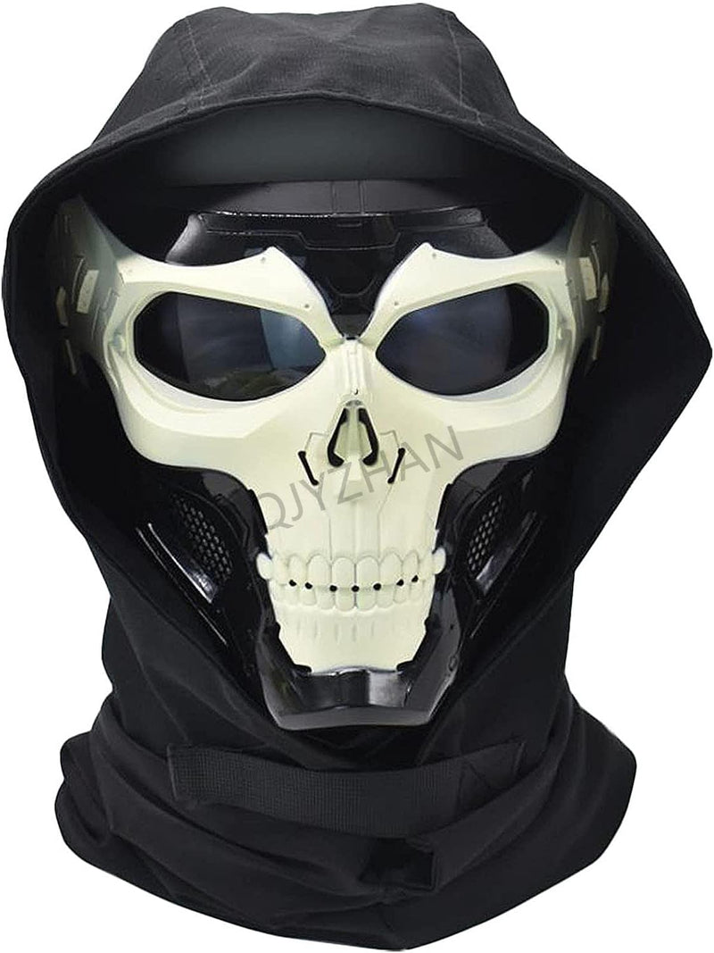 Airsoft Schädel Vollgesichtsschutzmaske Balaclava Maske Einstellbar Für Outdoor Sports CS Cosplay Ta