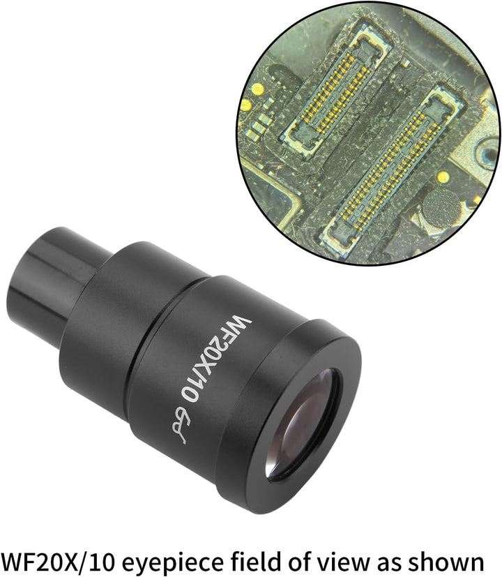 1 Stücke WF20X/10 Super Weitfeld 20X Stereo Mikroskop Okular Montage Grösse 30mm Für Triocular Binok